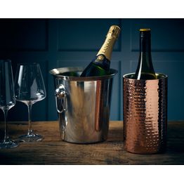 GenWare Hammered Copper Plated Wine Cooler alternative