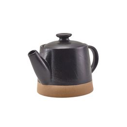 GenWare Kava Black Stoneware Teapot 48cl/ 16.8oz