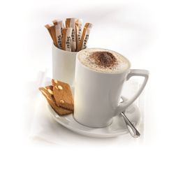 Genware Porcelain Angled Handled Mug 35cl/ 12.25oz alternative