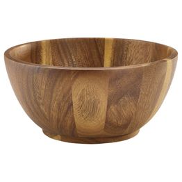 Acacia Wood Bowl 25Dia x 12cm