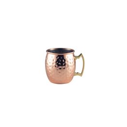 Barrel Copper Mug 40cl/ 14oz Hammered