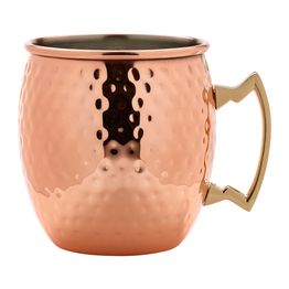 Barrel Copper Mug 55cl/ 19.25oz Hammered