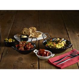 Black Enamel Dish 18cm alternative