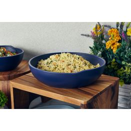 Denim Blue Copenhagen Melamine Bowl 28 x 7.5cm alternative