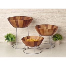 GenWare Acacia Wood Bowl 36Dia x 12cm alternative