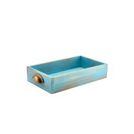Genware Blue Wash Acacia Wood Display Drawer GN 1/3