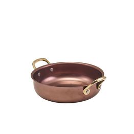 GenWare Copper Vintage Steel Round Dish 15.5 x 4cm