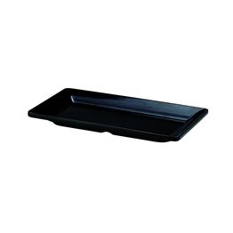 GenWare Melamine Black Platter GN 1/3