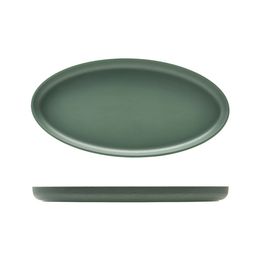GenWare Melamine Green Jute Oval Dish 47.5 x 23.8 x 3.5cm