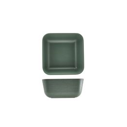 GenWare Melamine Green Jute Square Buffet Bowl 20cm