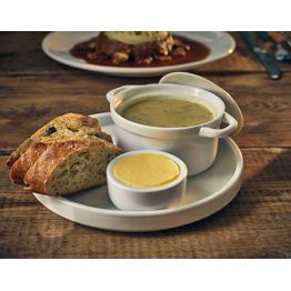 Genware Porcelain Covered Mini Casserole Dish 10.5cm/ 4" alternative