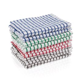 Terry Tea Towel Assorted Colours Pack of 10 alternative