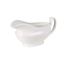 Genware Porcelain Sauce Boat 14cl/ 5oz