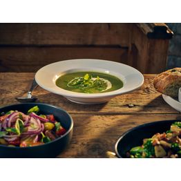 Genware Porcelain Soup Plate/ Pasta Dish 23cm/ 9" alternative