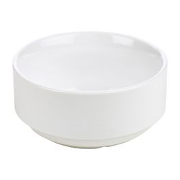 Genware Porcelain Unhandled Soup Bowl 25cl/ 8.75oz
