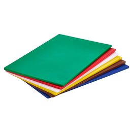 GenWare Red Low Density Chopping Board 18 x 12 x 0.5"