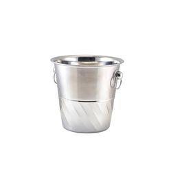 GenWare Stainless Steel Swirl Wine Bucket