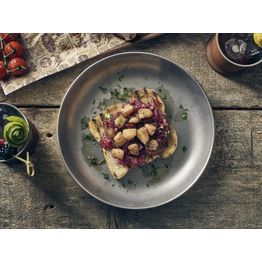 GenWare Vintage Steel Coupe Plate 20cm alternative