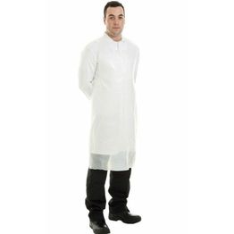 Disposable White Aprons 69 x 107 cm