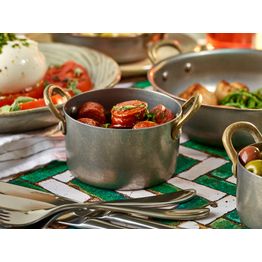 GenWare Vintage Steel Mini Casserole Dish 9 x 5.25cm alternative