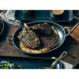 GenWare Vintage Steel Oval Dish 24.5 x 17.5cm alternative