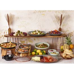 GenWare Vintage Steel Oval Platter 48cm alternative