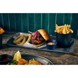 GenWare Vintage Steel Tray 36 x 16.5cm alternative