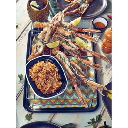 Greaseproof Paper Multicoloured Chevron Print 25 x 20cm alternative