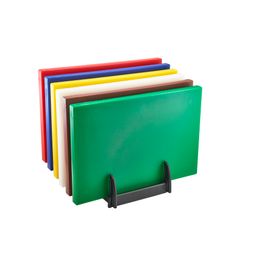 Low Density Chopping Board And Rack Set 18 x 12 x 1"