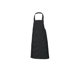 Navy Butchers Stripe Bib Apron 70cm X 100cm
