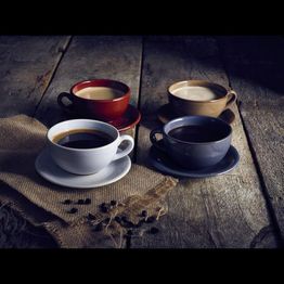 Rustic Stoneware Blue Saucer 15cm alternative