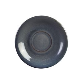 Rustic Stoneware Blue Saucer 15cm