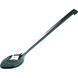 Stainless Steel Perforated Spoon 350mm With Hook Handle