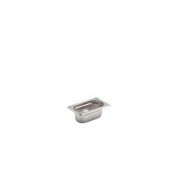 Stainless Steel Gastronorm Pan 1/9 - 65mm Deep