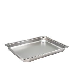 Stainless Steel Gastronorm Pan 2/1 - 65mm Deep