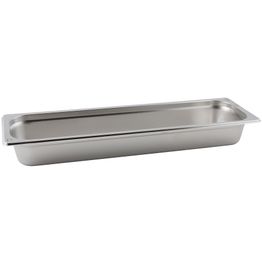 Stainless Steel Gastronorm Pan 2/4 - 65mm Deep