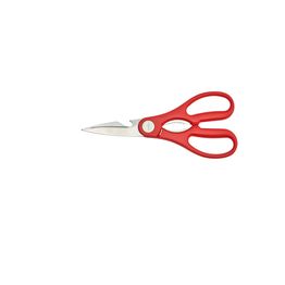 Stainless Steel Kitchen Scissors 8" Red