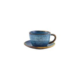 Terra Porcelain Aqua Blue Coffee Cup 28.5cl/ 10oz alternative