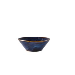 Terra Porcelain Aqua Blue Conical Bowl 16cm
