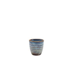 Terra Porcelain Aqua Blue Dip Pot 8.5cl/ 3oz