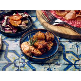 Terra Porcelain Aqua Blue Low Presentation Plate 14cm alternative