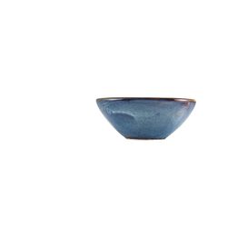 Terra Porcelain Aqua Blue Organic Bowl 16.5cm