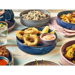 Terra Porcelain Aqua Blue Presentation Bowl 18cm alternative