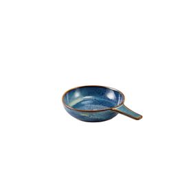 Terra Porcelain Aqua Blue Presentation Pan 15.5cm
