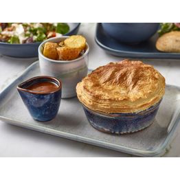 Terra Porcelain Aqua Blue Round Pie Dish 13.6cm alternative