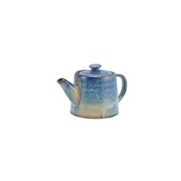Terra Porcelain Aqua Blue Teapot 50cl/ 17.6oz
