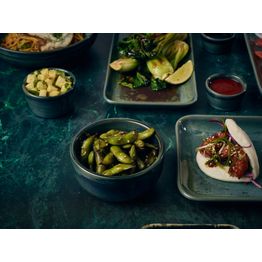 Terra Porcelain Aqua Green Round Bowl 11.5cm alternative