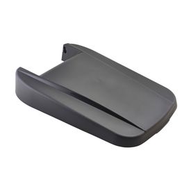 Black Closed Lid For Grey Recycling Bin 85L