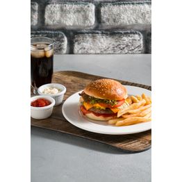 Terra Porcelain Black Tapas Dish 10cm alternative