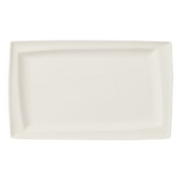 Porland Academy Asymmetric Rectangular Plate 33 x 22cm / 13 x 8.25"